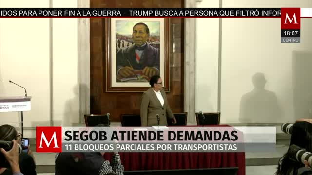Atendimos las demandas de agricultores y transportistas: Segob | Milenio Noticias, 6 de abril de 2026