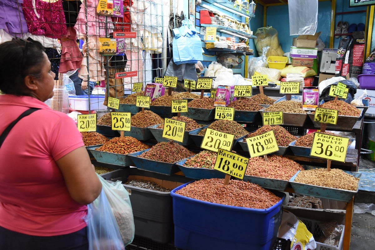 Canasta básica en La Laguna. | Roberto Amaya
