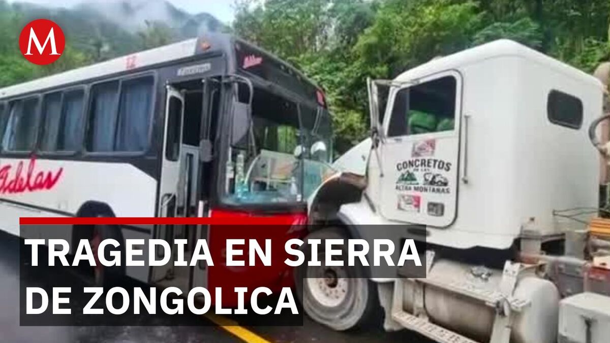 Caos en Veracruz: Accidente mortal y choque de pipa cierran la ruta a Zongolica
