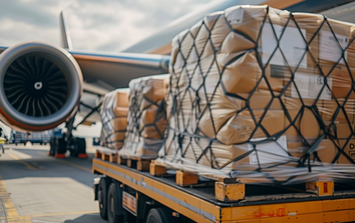 La carga aérea internacional en México enfrenta caídas por tensiones comerciales y aranceles.| Especial.