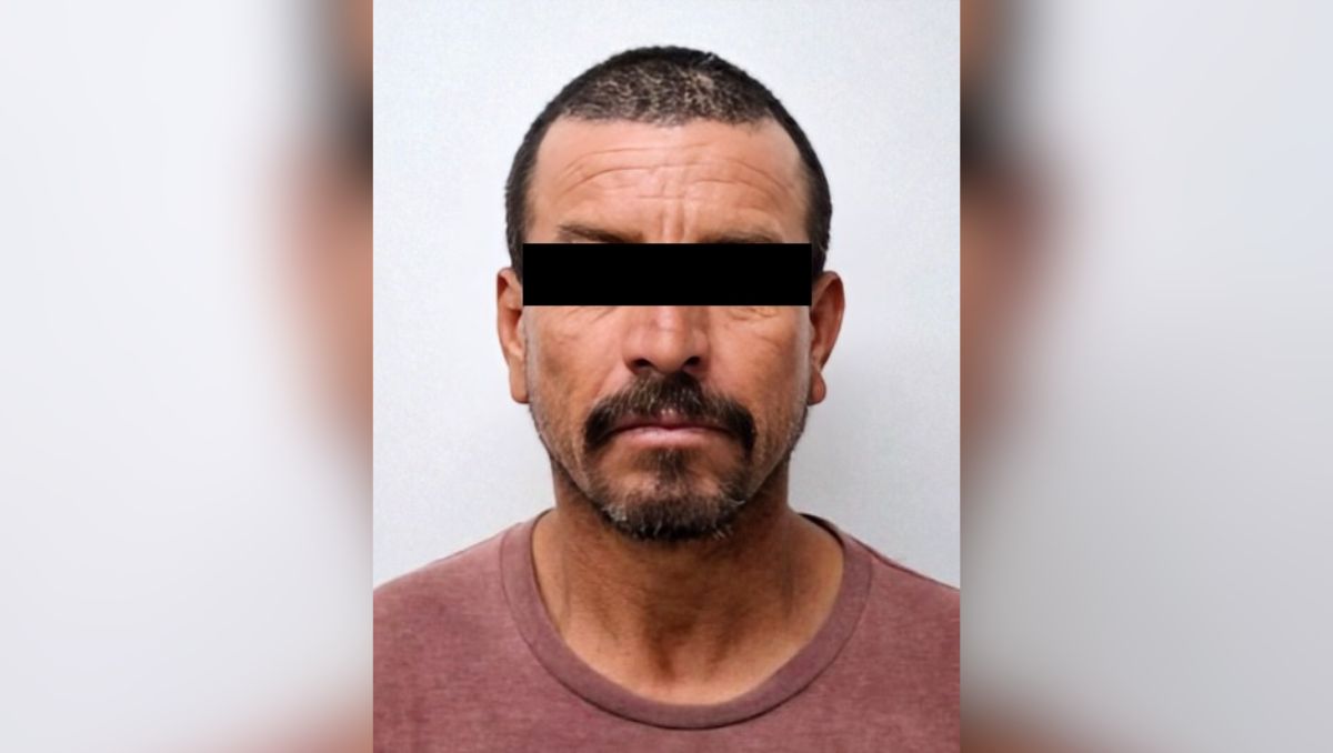 El acusado fue identificado como Heriberto de 44 años | Especial