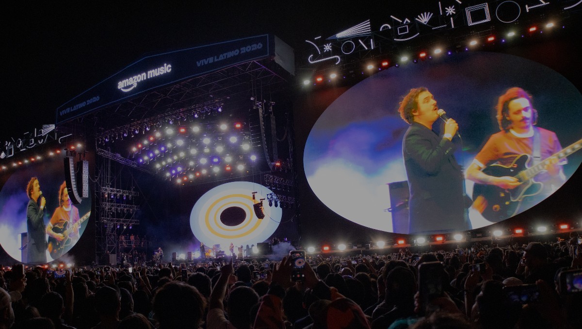 Enjambre se presentó en el Vive Latino | Especial