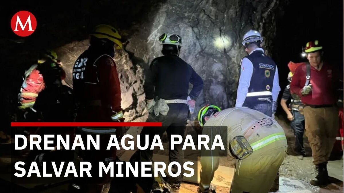 Estabilizan presa de jales para evitar nueva tragedia en mina de 'El Rosario'