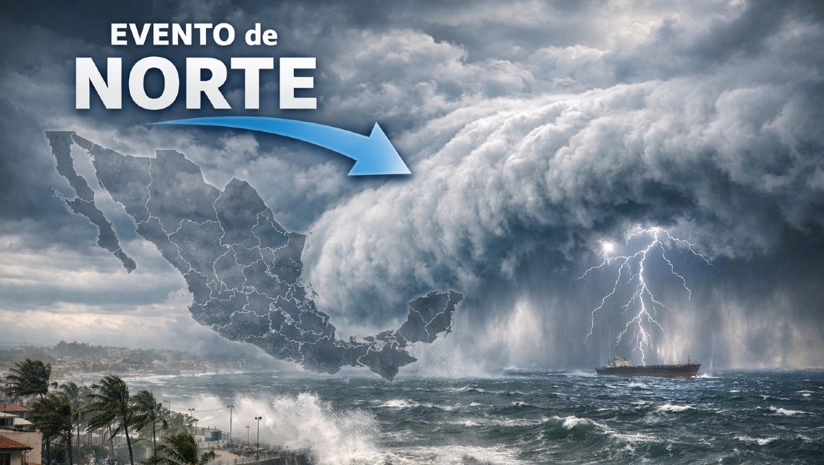 Evento de "Norte" en México ocasionará vientos fuertes en el país | IA Discover