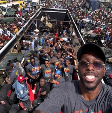 Jugadores de Congo son recibidos como héroes nacionales tras clasificar al Mundial 2026