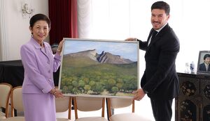 Durante una reunión en Japón, Samuel destacó la relación bilateral y confirmó la visita de la princesa Hisako de Takamado a Nuevo León para el Mundial.