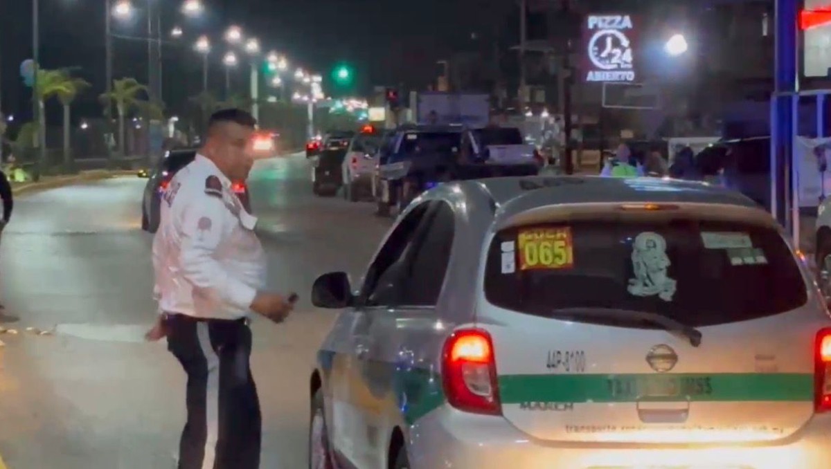 Operativo alcoholemia regresa a playa Miramar. (Mario Juárez)