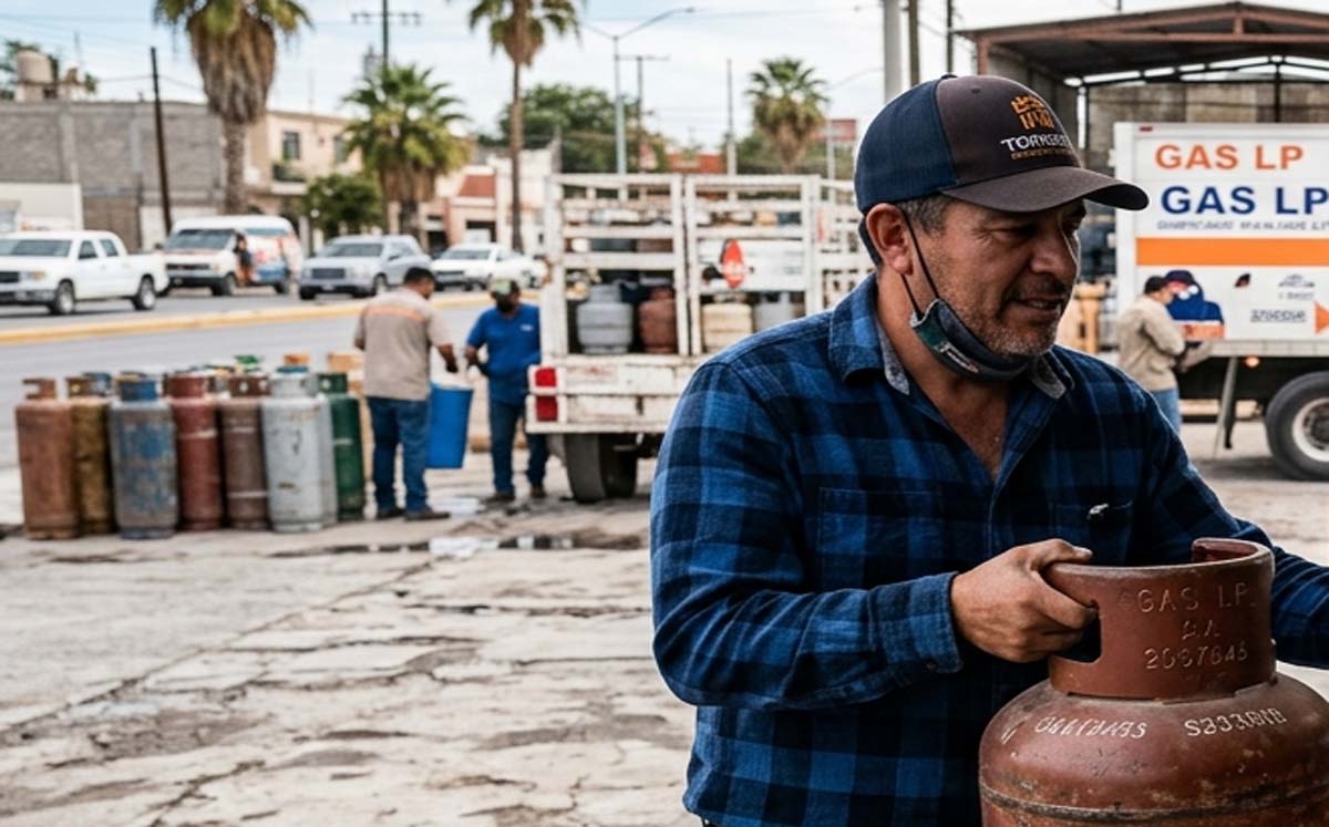 Precio del gas en Coahuila y Durango. | Foto generada con IA