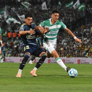El DT de Santos Laguna agradeció a la afición que estuvo apoyando en todo momento.