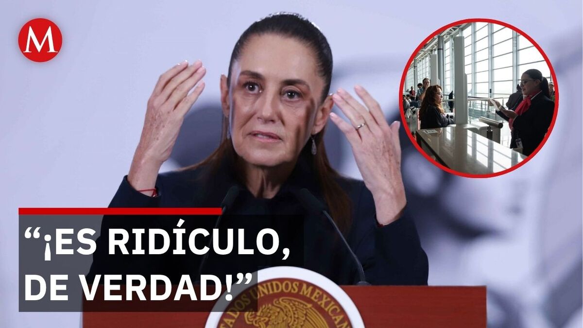 Sheinbaum estalla contra críticas al AIFA y lanza duro mensaje