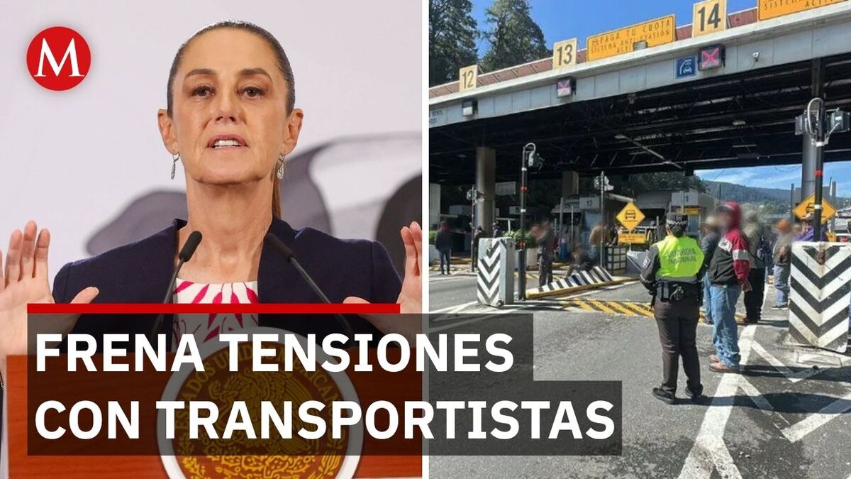 Sheinbaum garantiza que hay diálogo abierto con transportistas