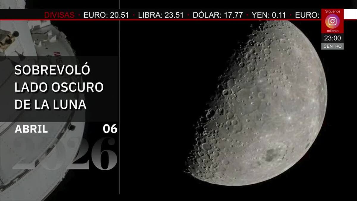 Artemis II sobrevoló alrededor de la Luna; toman nuevas imágenes | Paola Barquet, 6 de abril de 2026