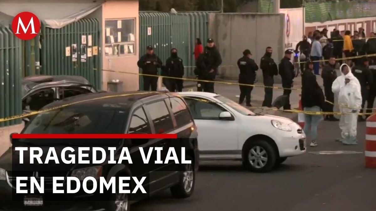 Atropellamiento masivo en Tecámac, Edomex, deja 4 muertos y 14 lesionados