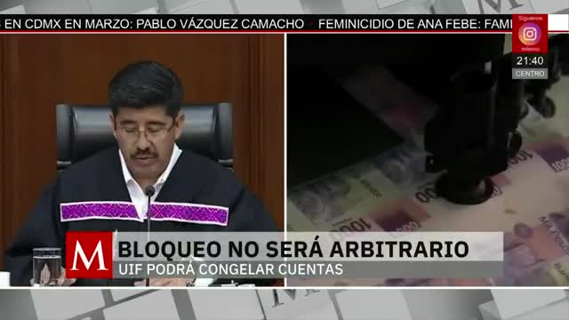 El bloqueo de cuentas no será una medida arbitraria: UIF | Elisa Alanís, 7 de abril de 2026