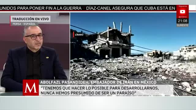 El cese al fuego es un comienzo positivo: Abolfazl Pasandideh | Pedro Gamboa, 7 de abril de 2026
