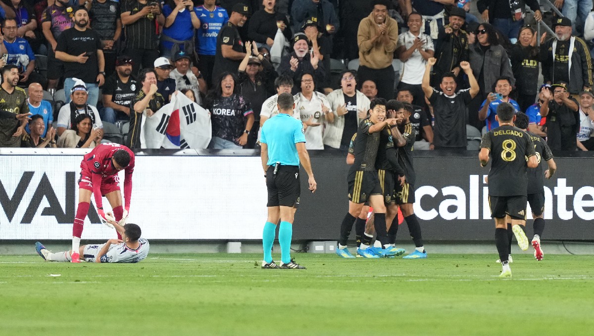 Cruz Azul cae ante el LAFC en la ida de los Cuartos de Final de la Concacaf Champions Cup (Reuters)