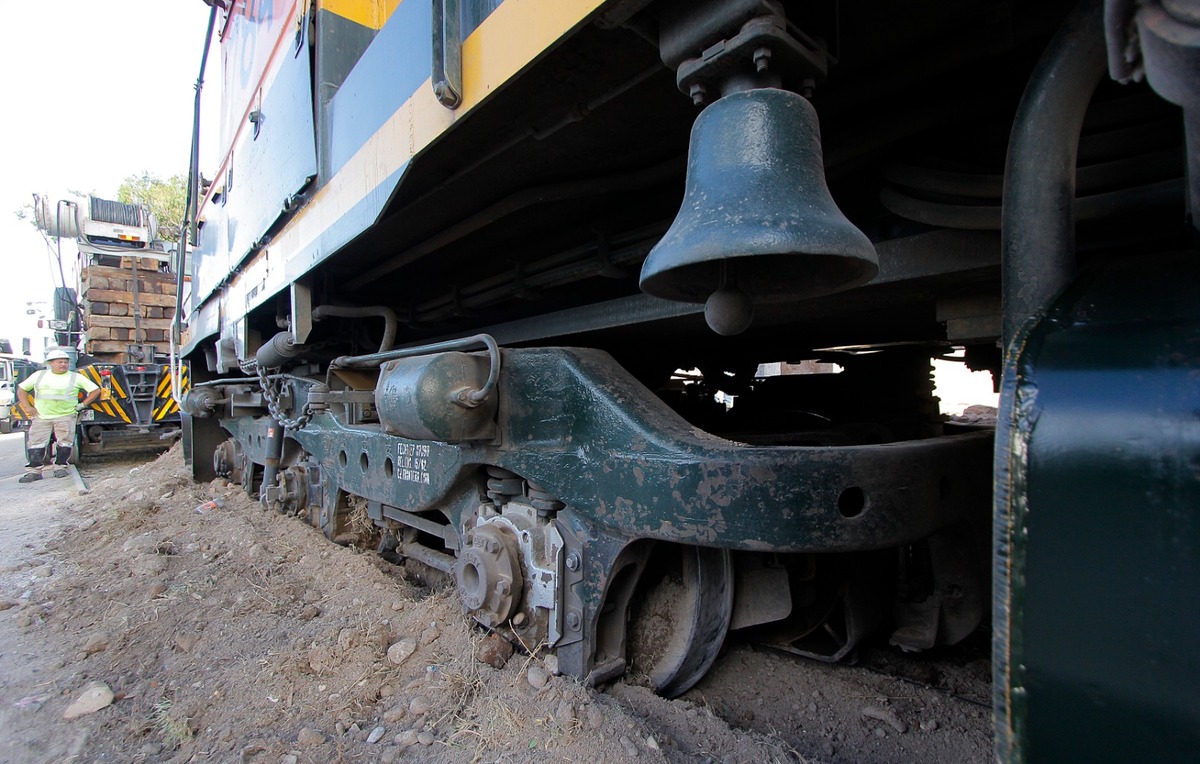 El descarrilamiento sucedió a la altura del callejón 14 al poniente de la ciudad. | Manuel Guadarrama