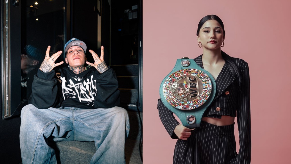 Filtran foto de Santa Fe Klan y Camila Zamorano. | FOTO: Santa Fe Klan y Camila Zamorano