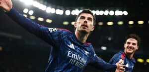 Kai Havertz le da la victoria al Arsenal ante el Sporting de Lisboa en la ida de los Cuartos de Final de la Champions League