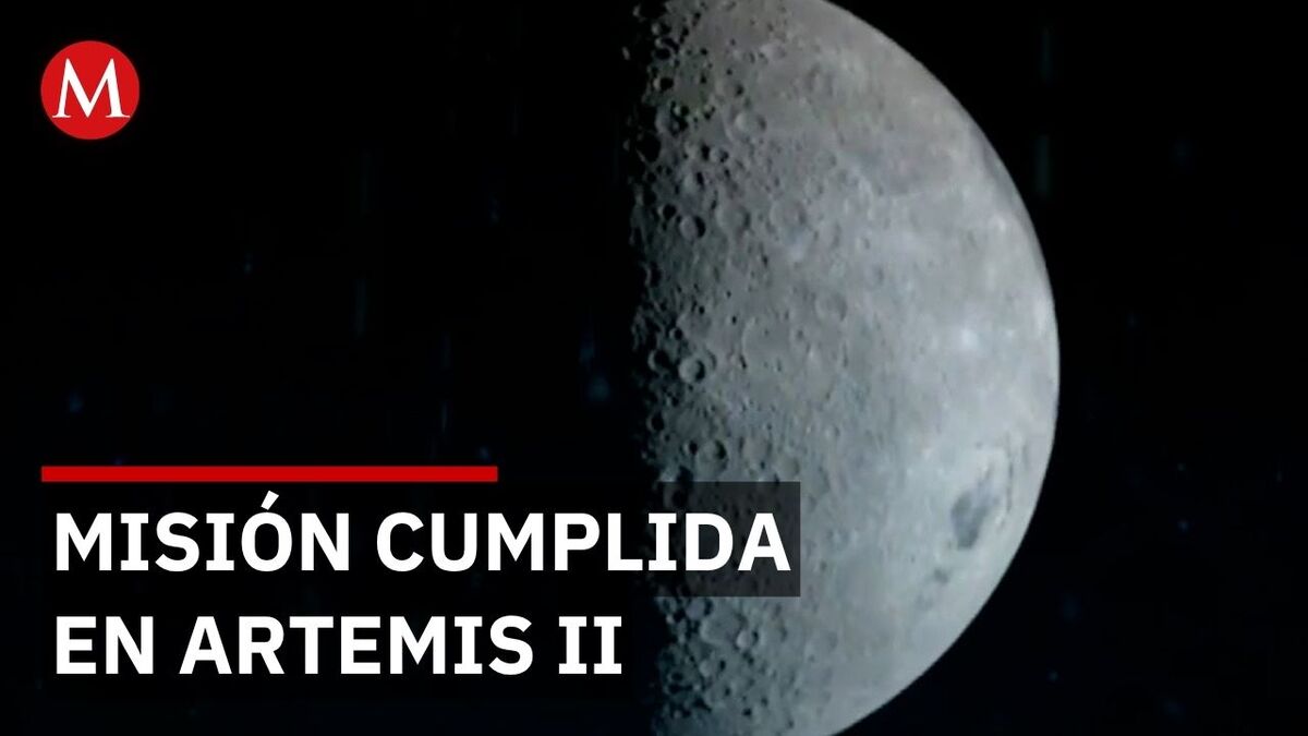 Misión Artemis II de la NASA sobrevuela la órbita lunar con éxito