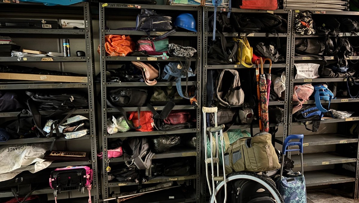 Oficina de Objetos Extraviados del Metro | Foto: Especial