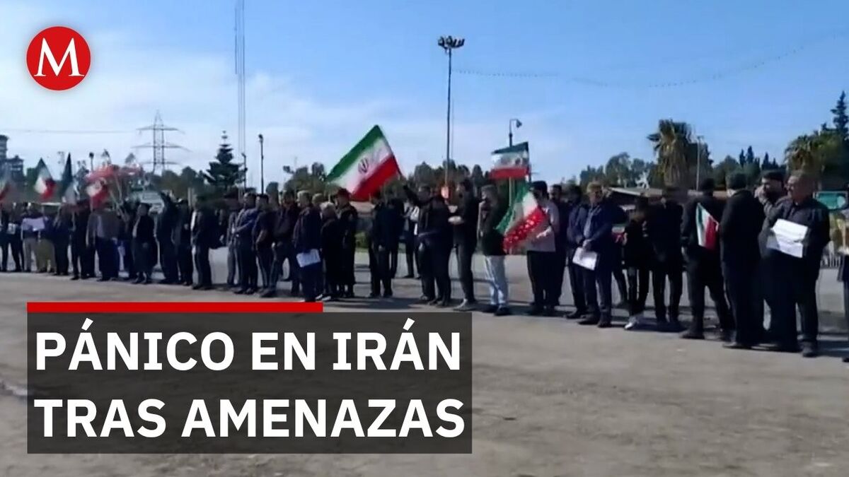 Pánico en Irán tras amenazas de Trump y temor a ataque nuclear