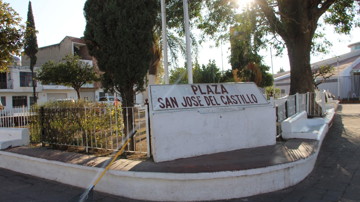 Remodelarán plaza de San José del Castillo en El Salto (Foto: Cortesía)