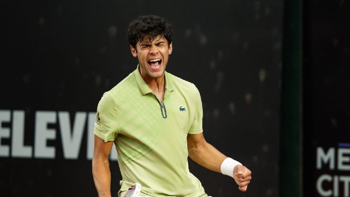 Rodrigo Pacheco debuta con triunfo en el México City Open (Especial)