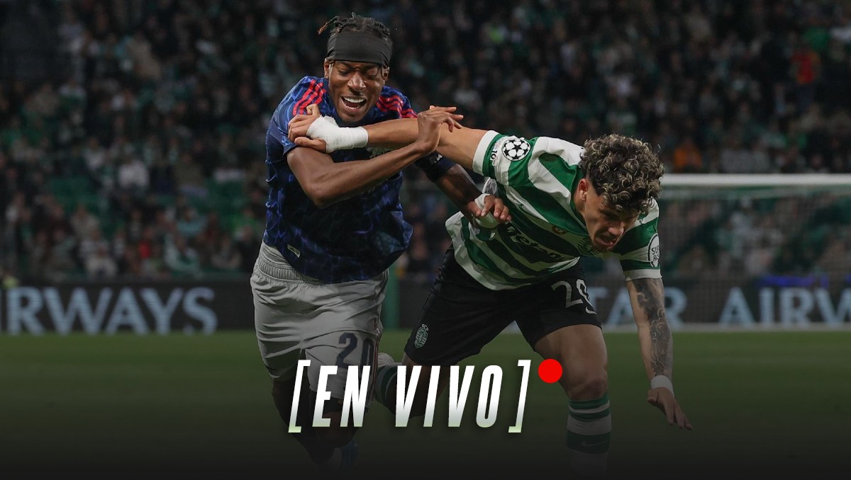 Sigue el Sporting vs Arsenal EN  VIVO. Cuartos de Final de la Champions League (EFE)