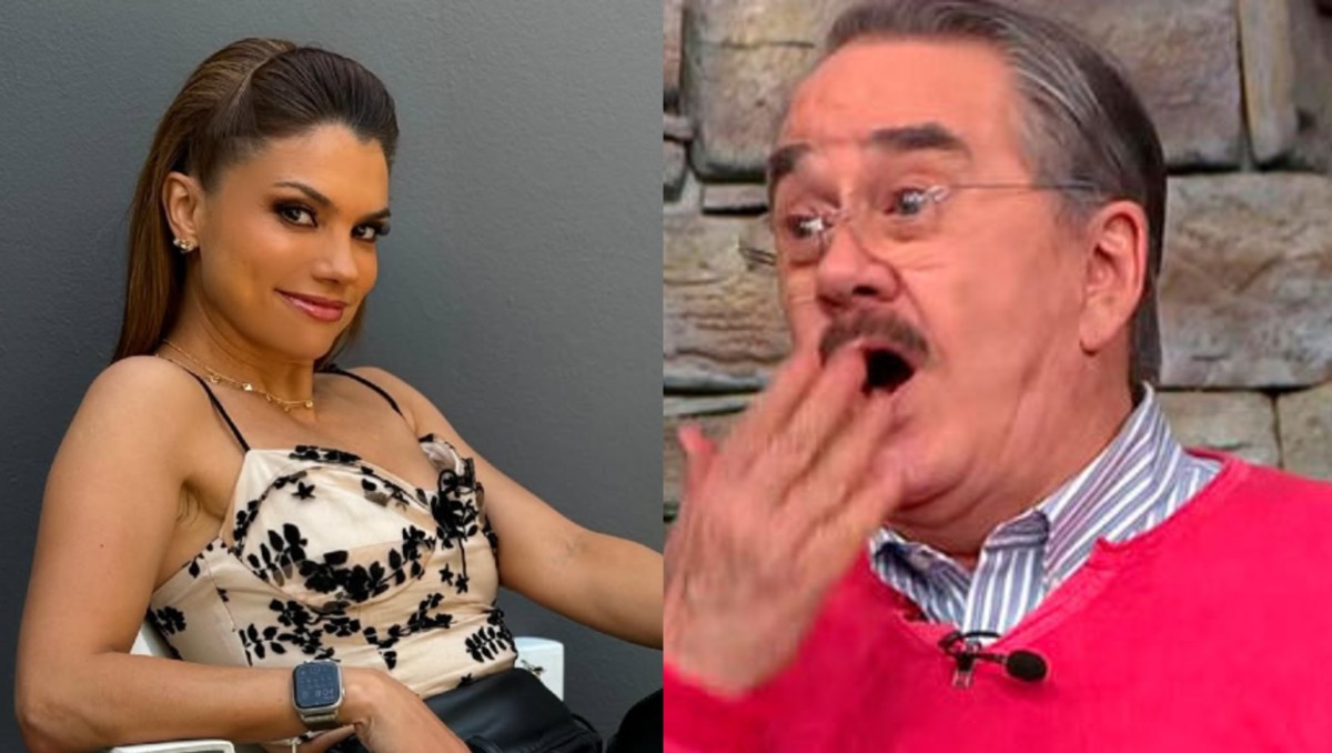 Tábata Jalil confunde marcas de farmacias mientras daba información en programa. | FOTO: Tábata Jalil y archivo