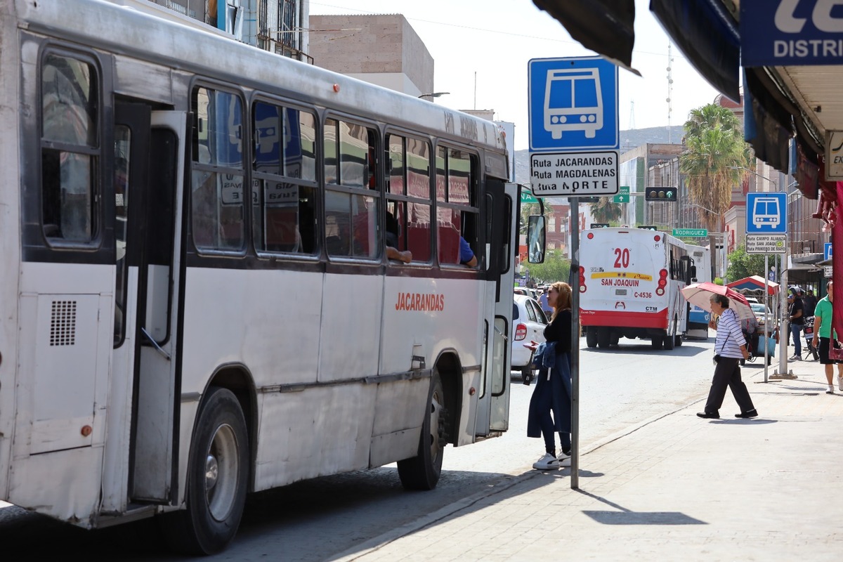 Transporte público en Torreón. | Verónica Rivera