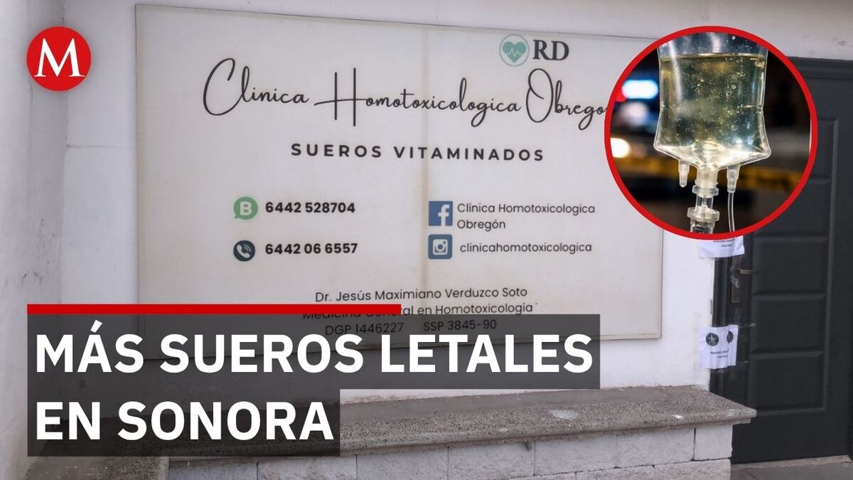 Aseguran más de 200 sueros en cateo a segunda clínica del doctor Maximiano en Sonora