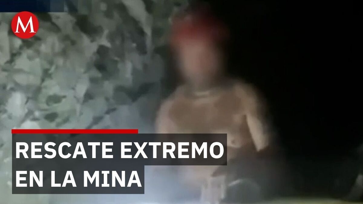 Así rescataron al segundo minero en Sinaloa, tras horas de angustia