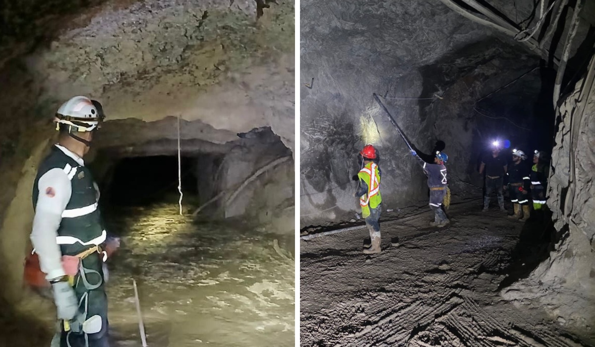 Avance de los trabajos de rescate en la mina Santa Fe de Sinaloa | CNPC