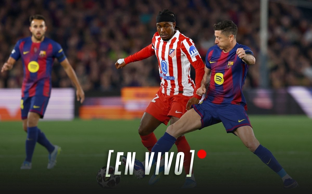 Barcelona vs Atlético EN VIVO | Partido de IDA Cuartos de Final de la Champions League (Reuters)