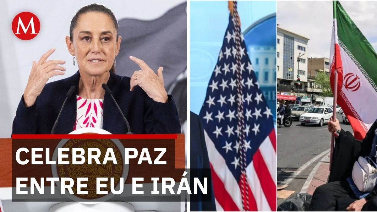 Claudia Sheinbaum sobre el fin del conflicto bélico