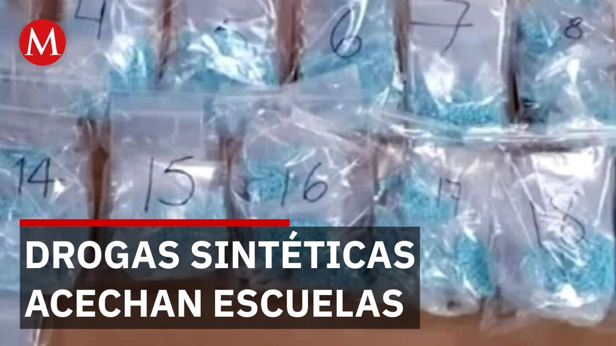 Drogas sintéticas acechan escuelas: la alerta de las autoridades