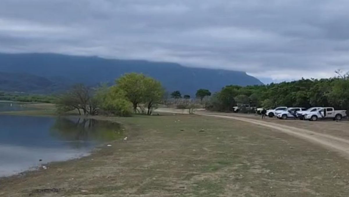 En el ejido La Estrella se desplegó un amplio dispositivo de seguridad | Martha Zamora