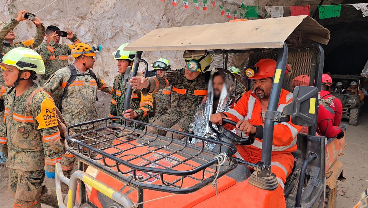 El rescate se concretó a las 10:36 horas de este miércoles 8 de abril. | Especial