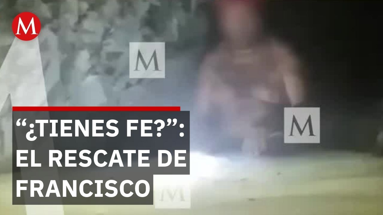 El momento exacto en que el Ejército Mexicano localiza al minero Francisco Zapata