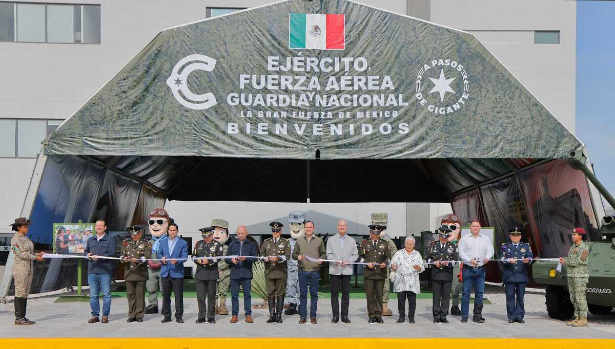 Exposición militar 'La Gran Fuerza de México'.| Manuel Guadarrama.