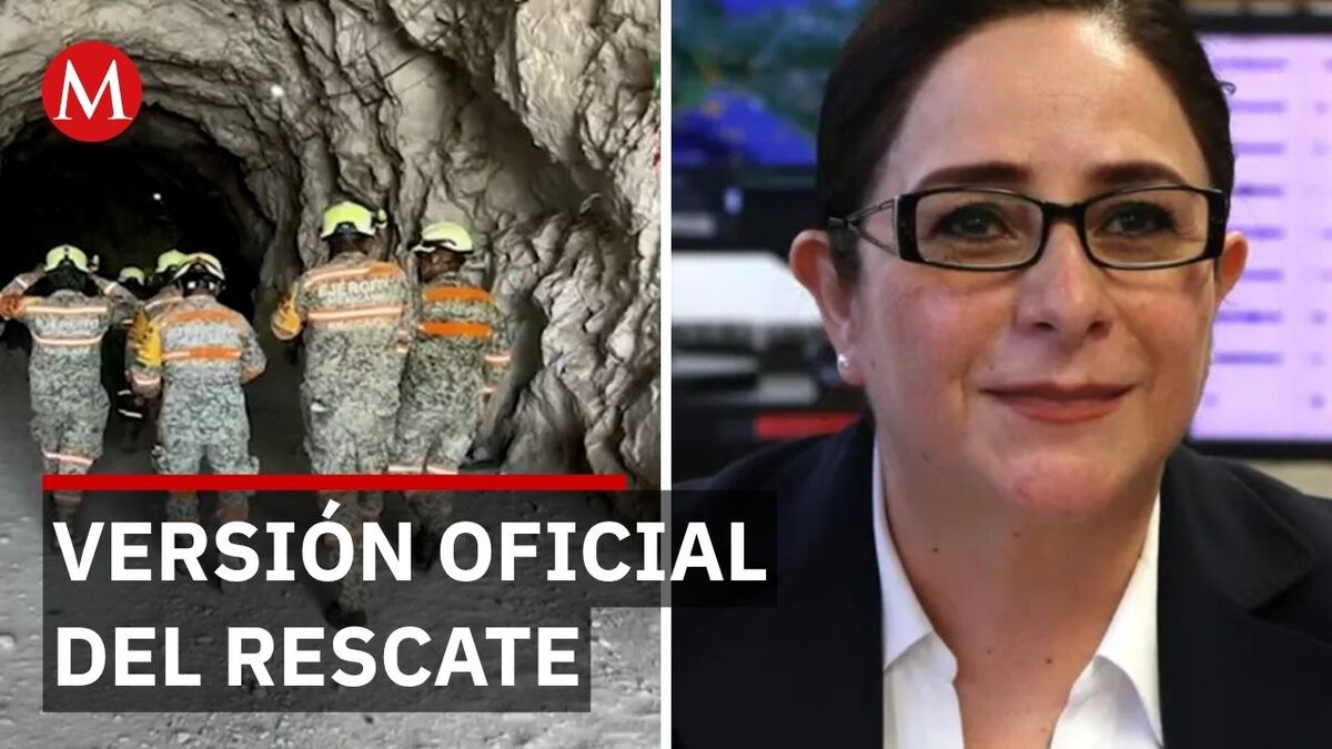 Laura Velázquez explica rescate en mina Santa Fe y supervivencia de mineros