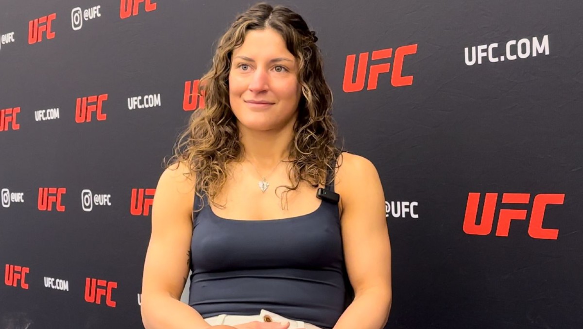 Loopy Godínez, confiada en que dará de qué hablar en UFC 327 (Jorge Lara)