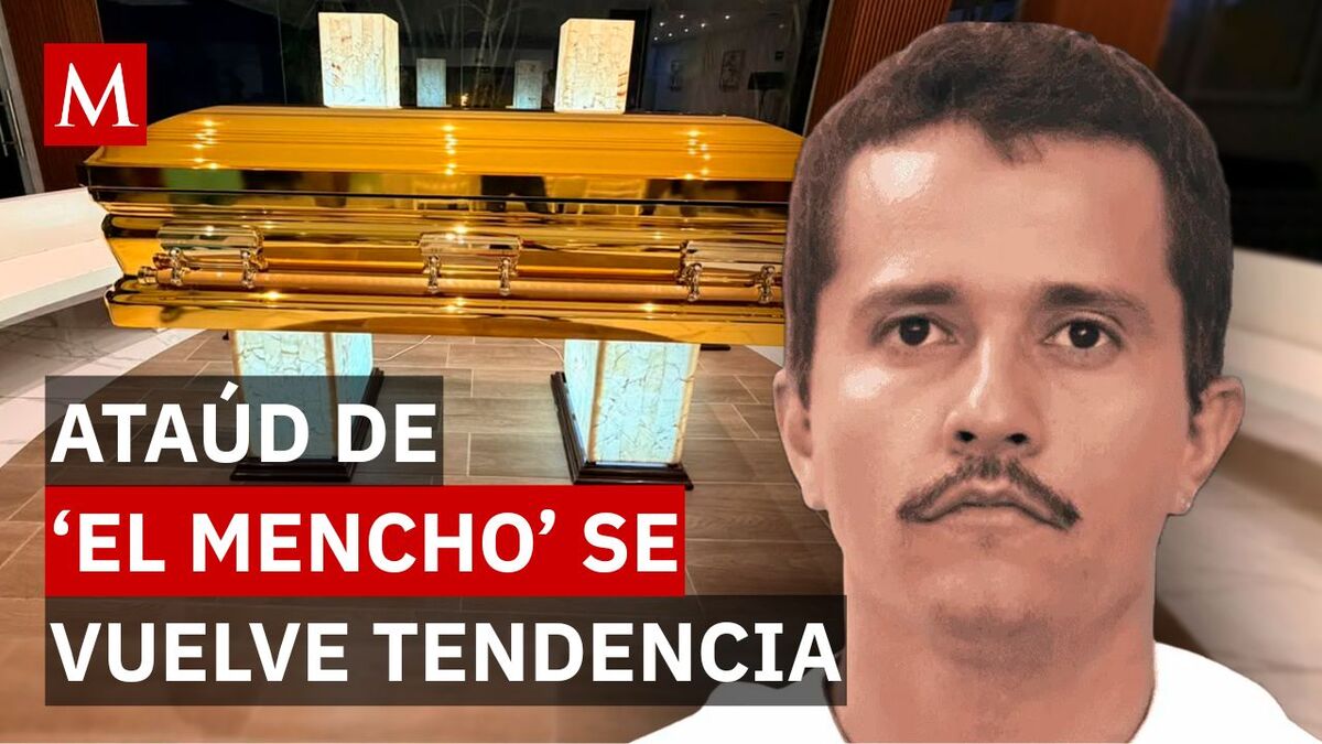 Lujo hasta la tumba: así es el ataúd estilo ‘El Mencho' que ya puedes comprar en México