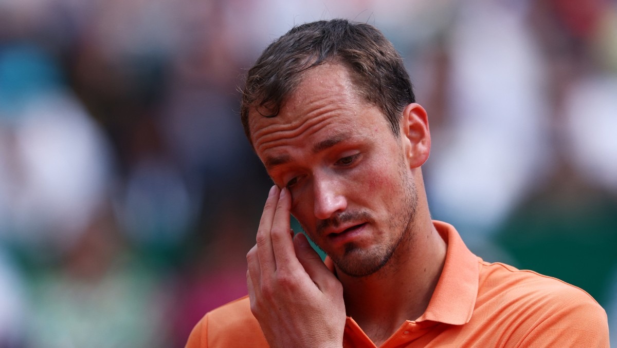 Medvédev queda eliminado del Masters 1.000 de Montecarlo en Dieciseisavos de final (Reuters)