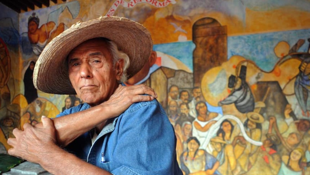 Melchor Peredo, último representante del muralismo de México. | FOTO: Especial
