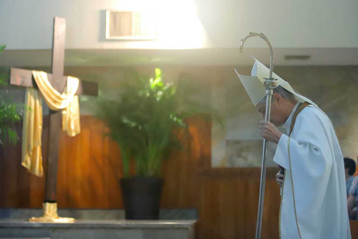 El obispo Luis Martín Barraza llamó a los fieles a sumarse a esta iniciativa inspirada por el  Papa León XIV.| Manuel Guadarrama.