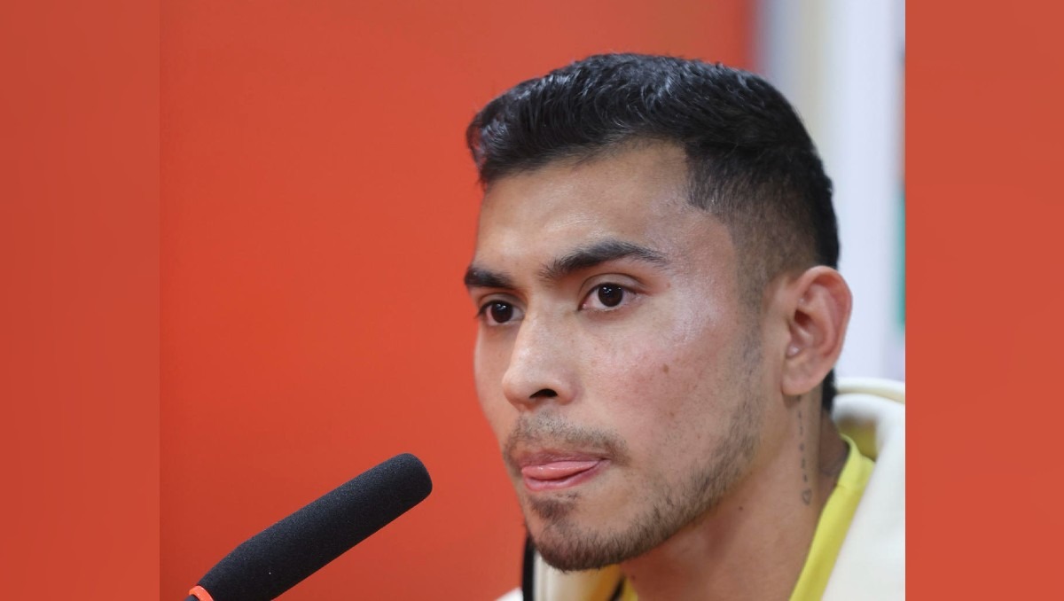 Orbelín Pineda habló previo al partido entre el Rayo Vallecano y el AEK Atenas (EFE)