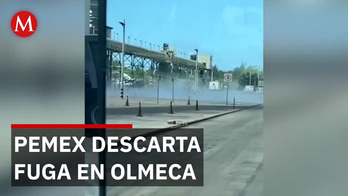 Pemex responde ante reportes de fuga en refinería de Dos Bocas
