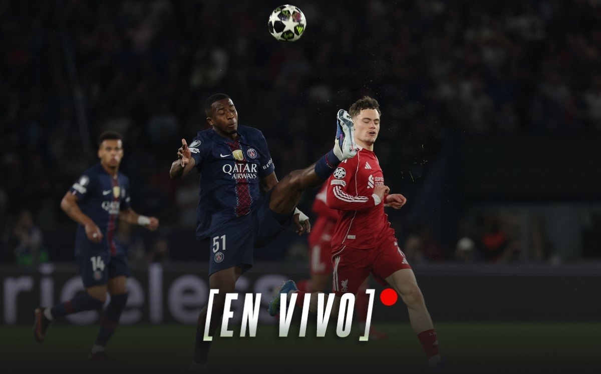 PSG vs Liverpool, partido de Cuartos de Final de la Champions League (AFP)